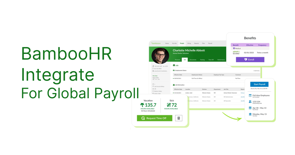 How To Integrate BambooHR for Global Payroll