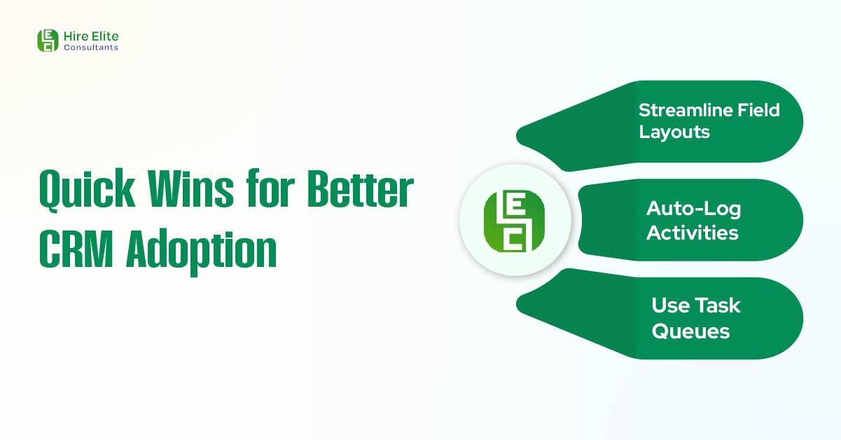 Quick Wins for Better CRM Adoption